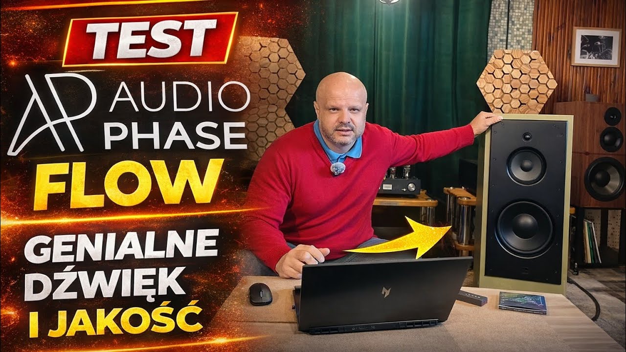 AudioPhase FLOW &ndash; polskie kolumny, kt&oacute;re wciągają od pierwszej minuty | TEST