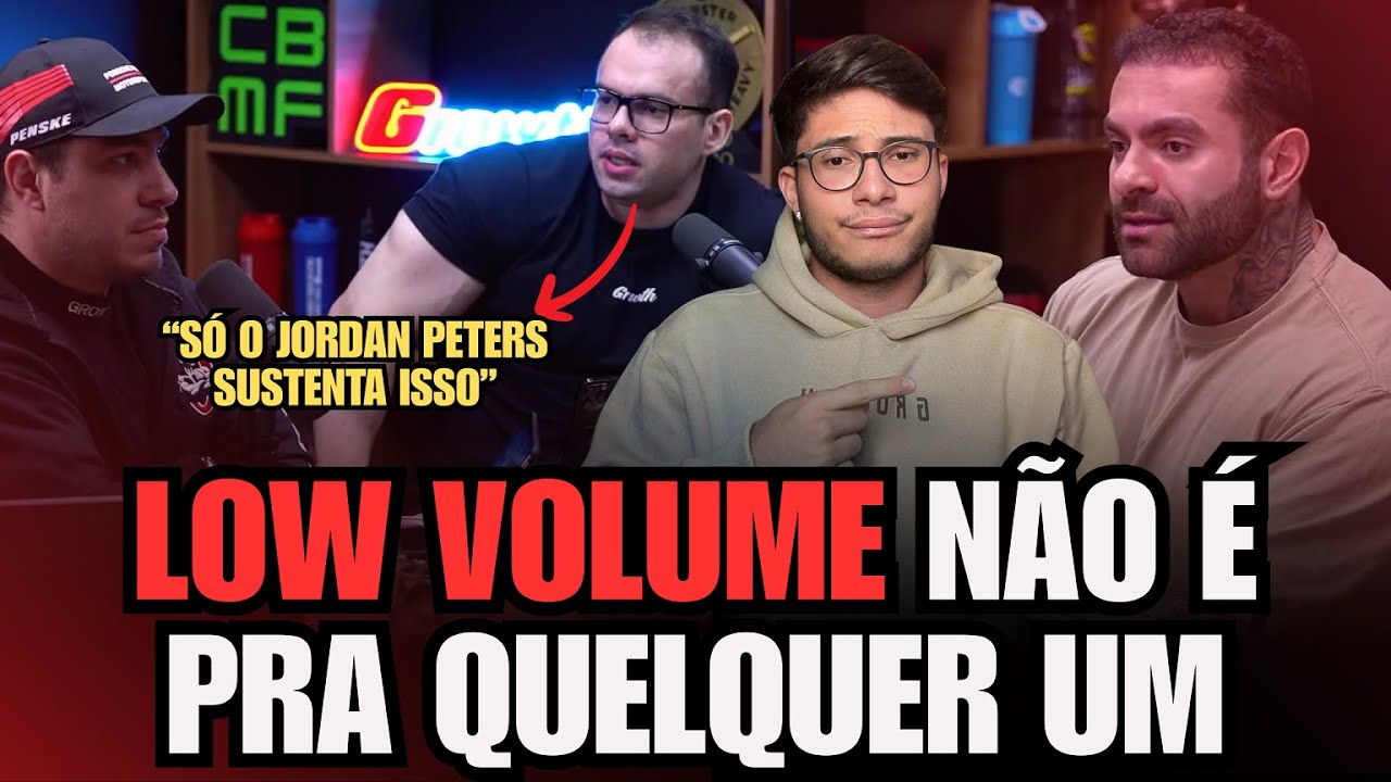 POR ISSO NINGUÉM LEVA LOW VOLUME A SÉRIO | REACT COACH TCHELLOW