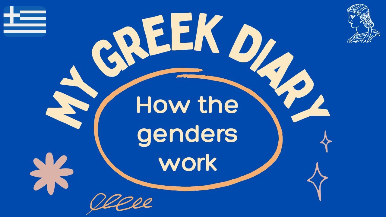 How Greek Nouns GENDER work in GREEK 👩‍🏫#008