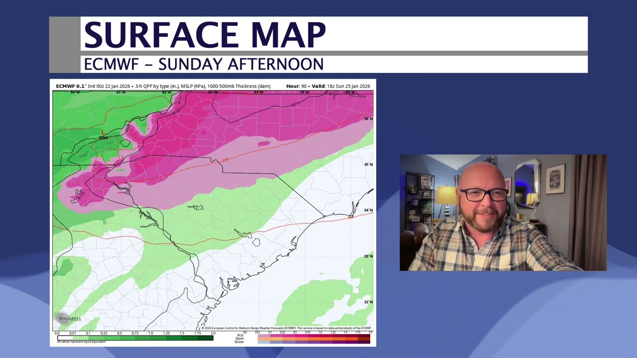South Carolina Winter Storm Update 1.22.26