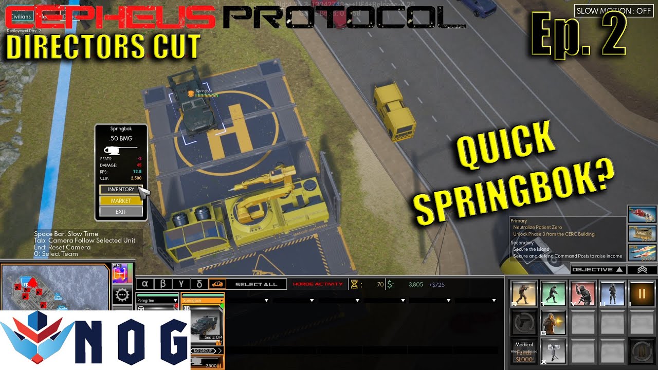 Lets Play Cepheus Protocol Ep2 | Sparrow Update | Our First Springbok