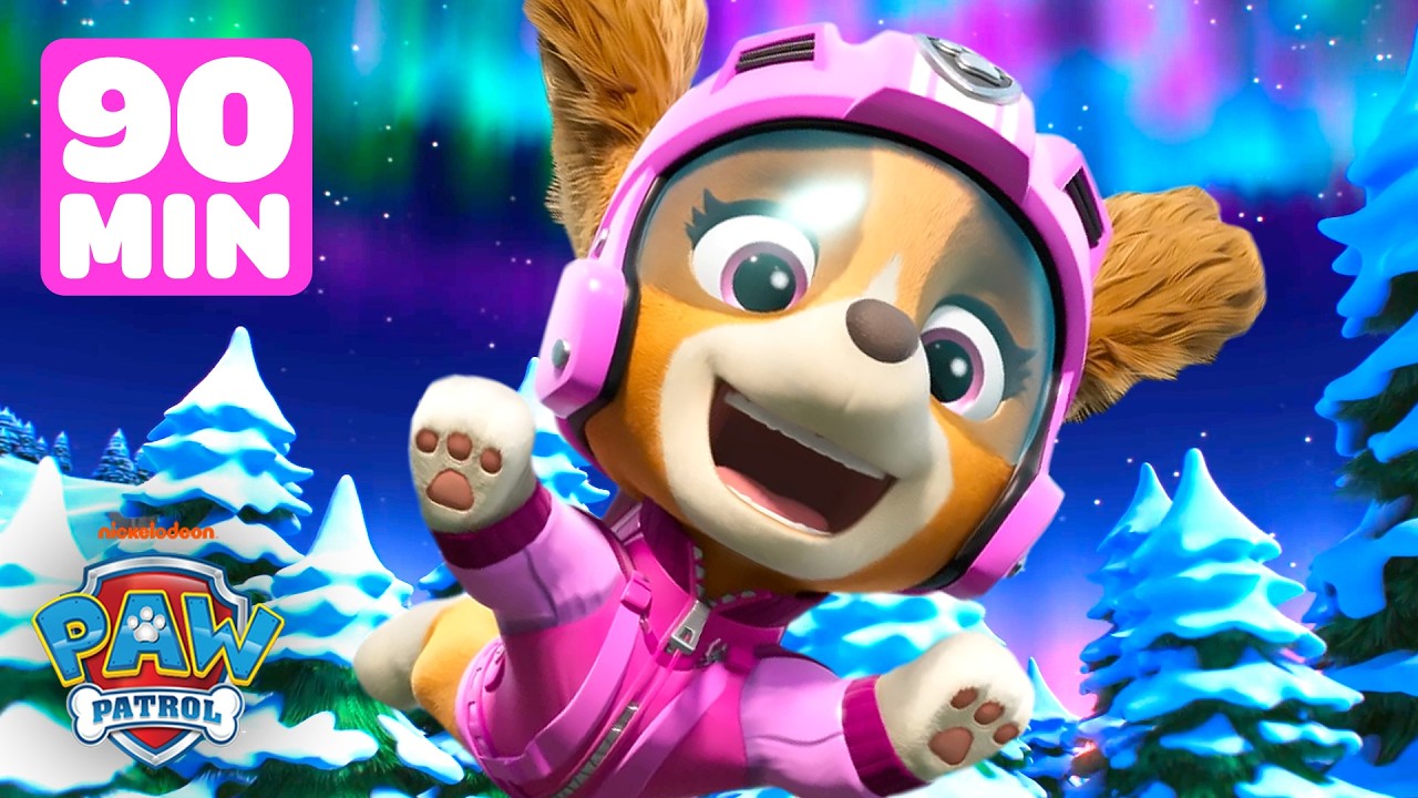 PAW Patrol Skye's COOLEST Adventures & Rescues! | 90 Minutes | Skye and Friends