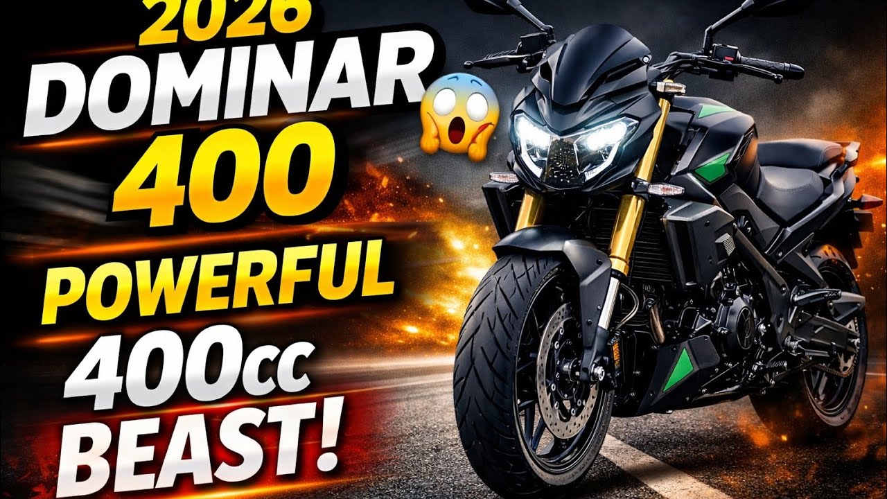 2026 Bajaj Dominar 400 🔥 Powerful 400cc Sports Touring Bike | Price, Mileage & Full Review