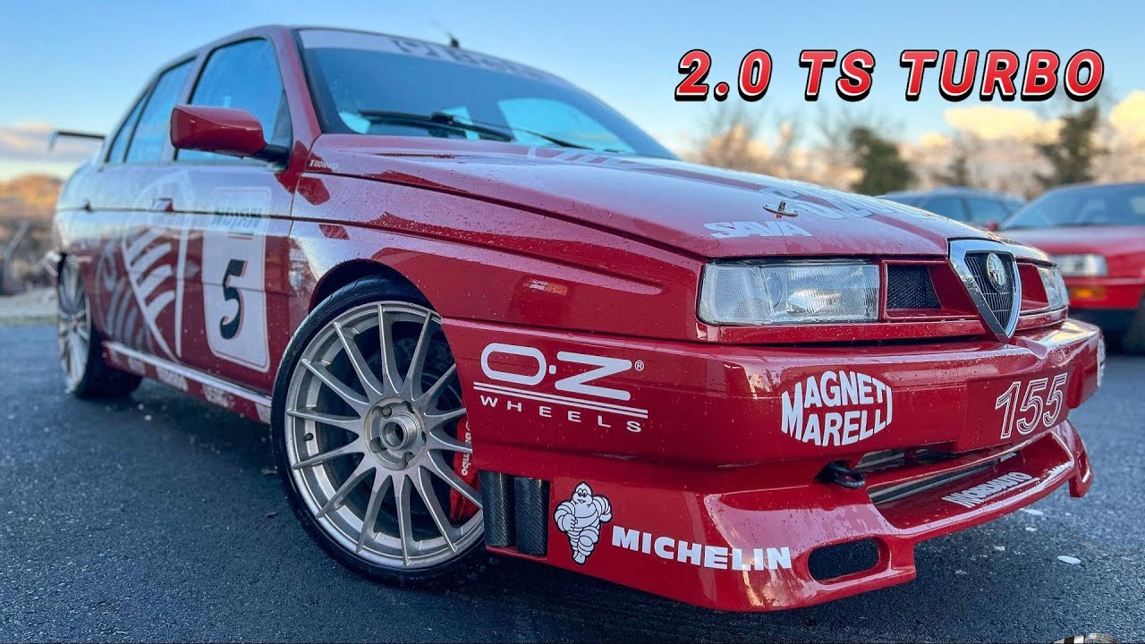 Alfa Romeo 155 swap 2.0 Twin Spark + Turbo + FuelTech