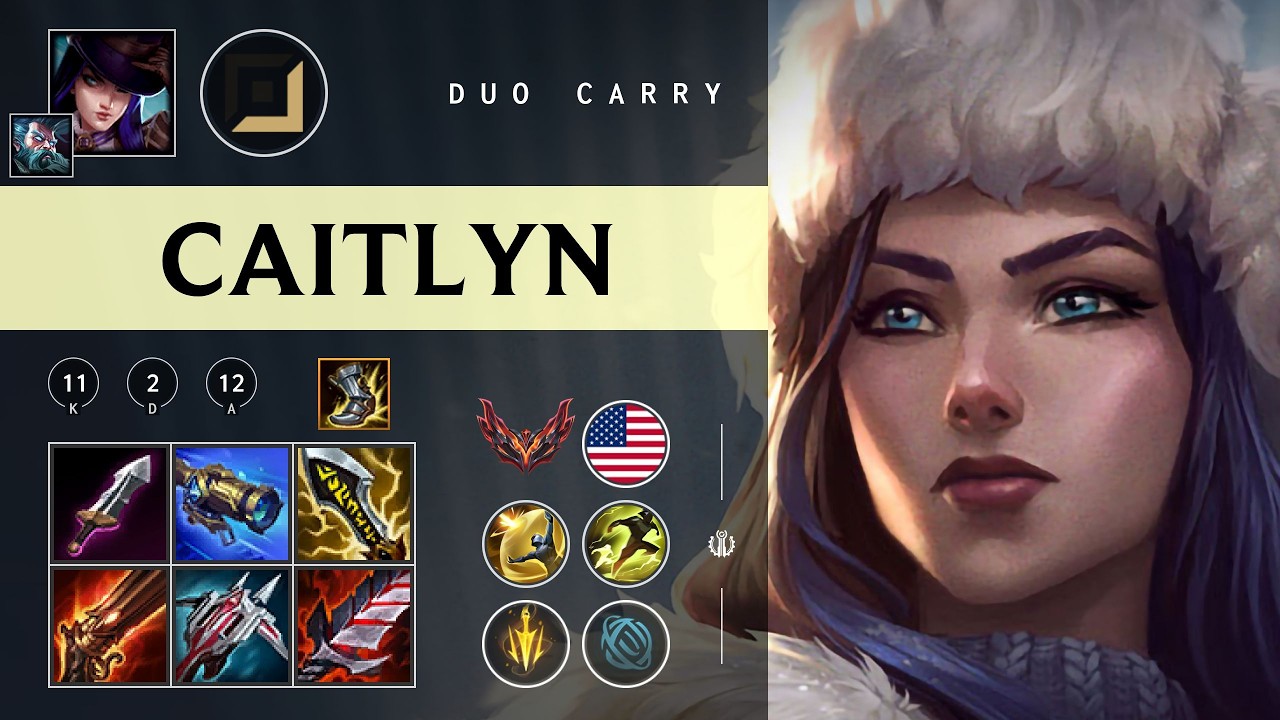 Caitlyn ADC vs Mel - NA Grandmaster Patch 26.04