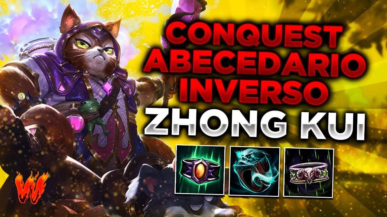 ZHONG KUI, TODO EL MUNDO CONFIA EN EL ADC DEFINITIVO - Warchi - Smite Conquest ABC Inverso