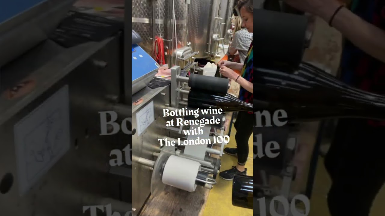 The London 100 bottles wine