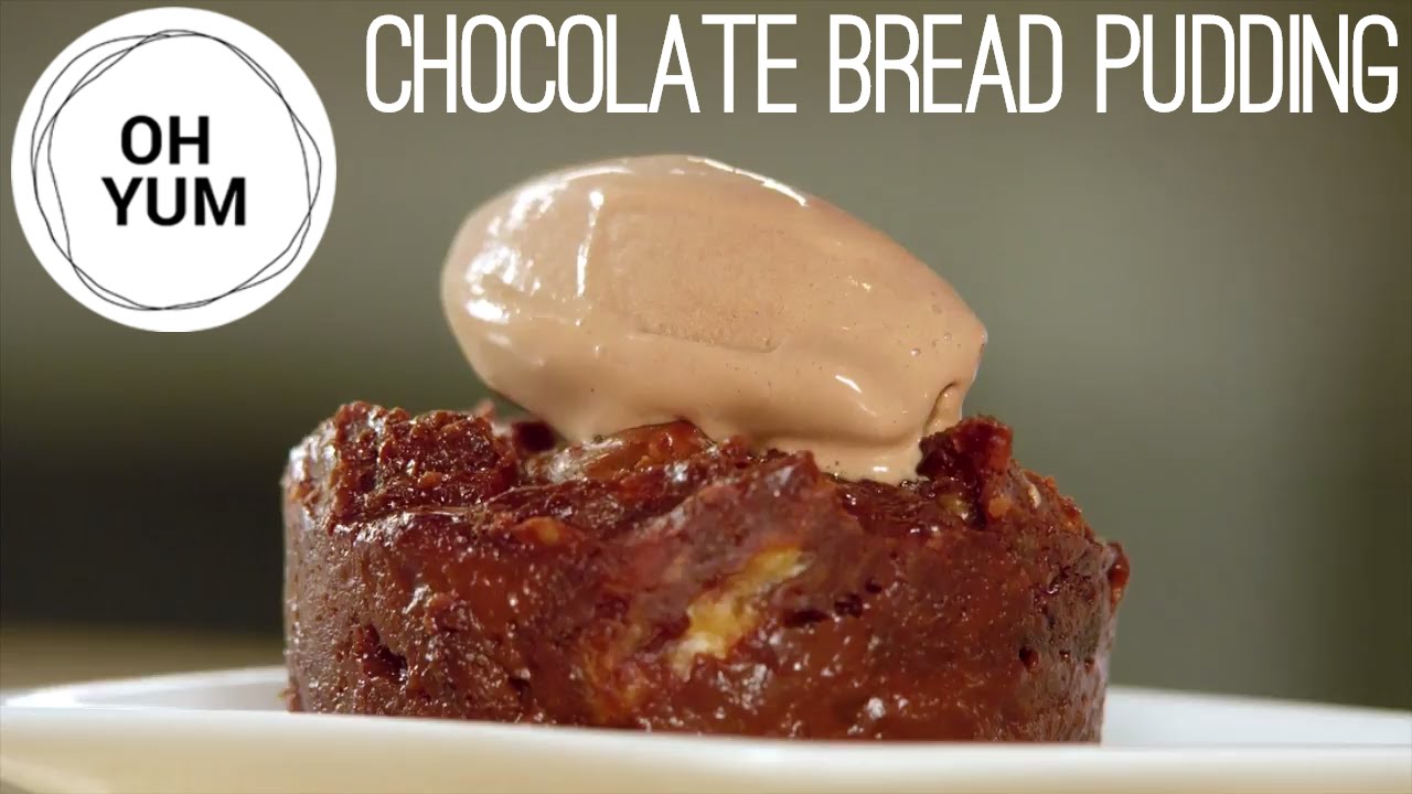 Professional Baker Teaches You How To Make BREAD PUDDING!