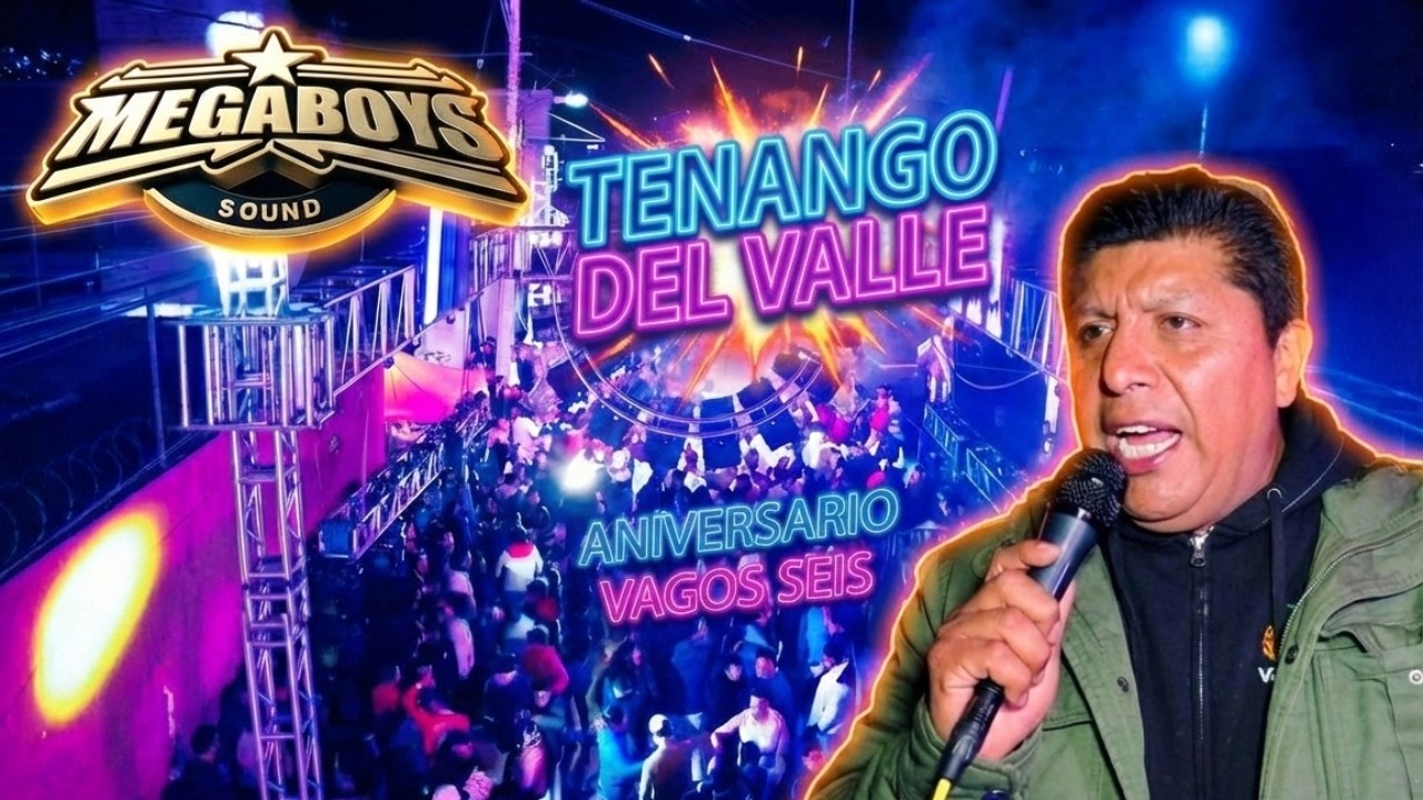Así se vivió el aniversario mas loco 🎉Sonido Megaboys celebrando a Vagos Seis