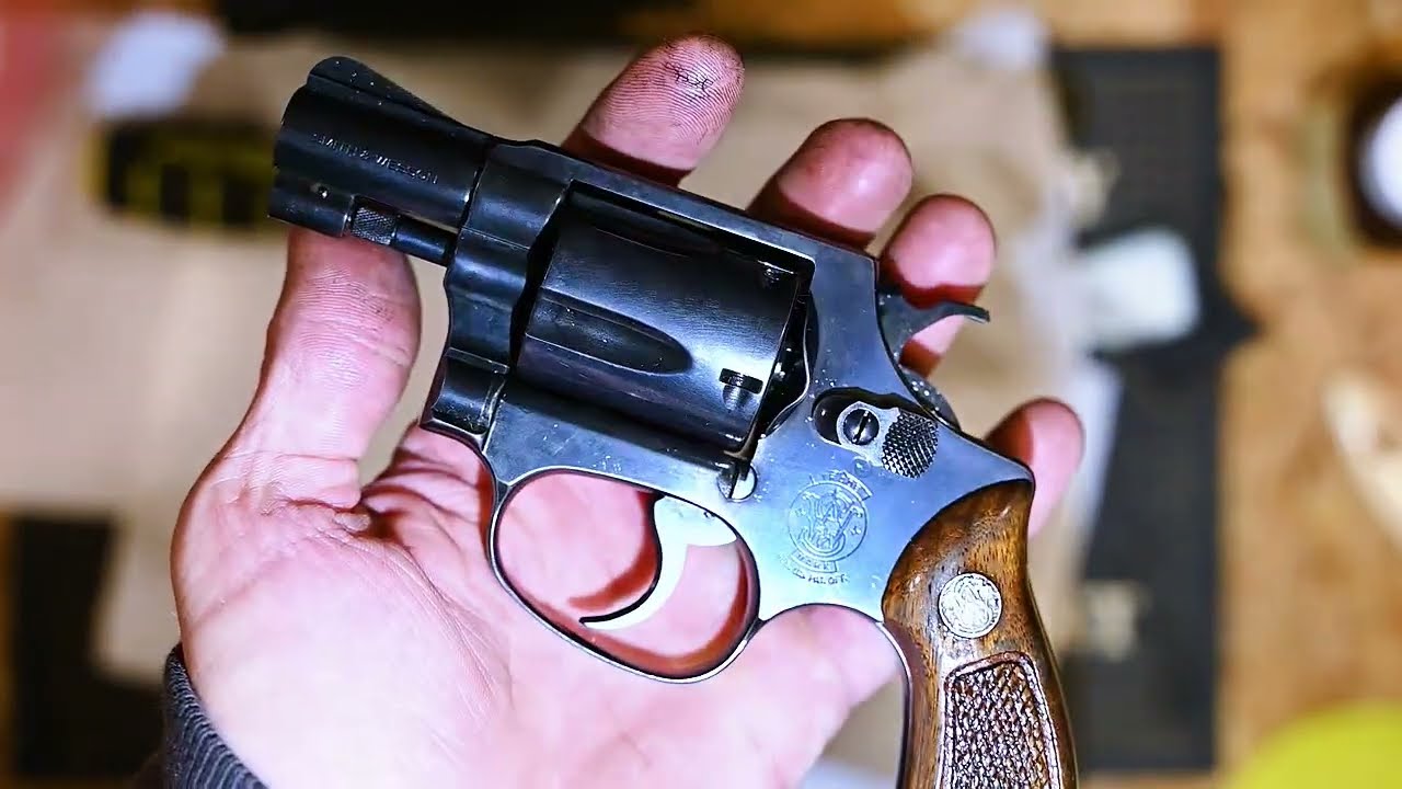 Re-Blueing Smith and Wesson Model 36 Revolver with Super Blue