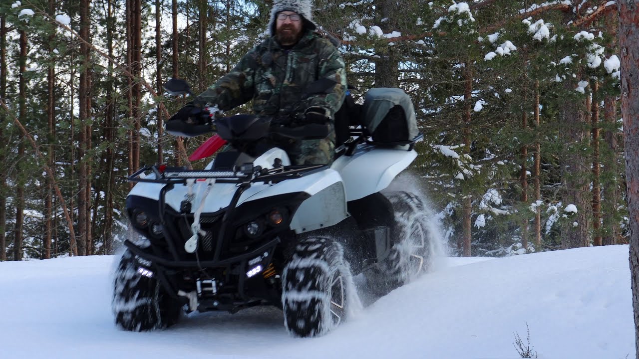 ATV - Talvipäivän puuhastelua - Access Adventure