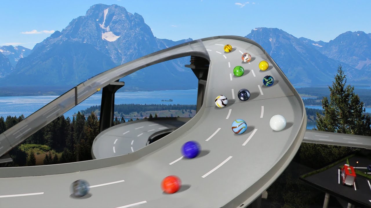 Лучшие гонки на шариках GlassCar 2020 — гонка 7 GP Sacred Hills от Fubeca's Marble Runs