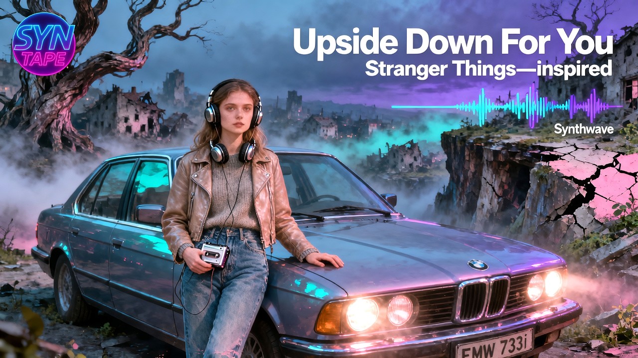 Upside Down For You | A Stranger Things-Inspired 80s Synthwave Cinematic Track | Steve’s BMW 733i