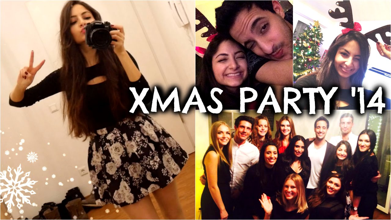 XMAS PARTY - Ich nehm' euch mit I Make-up, Haare & Outfit