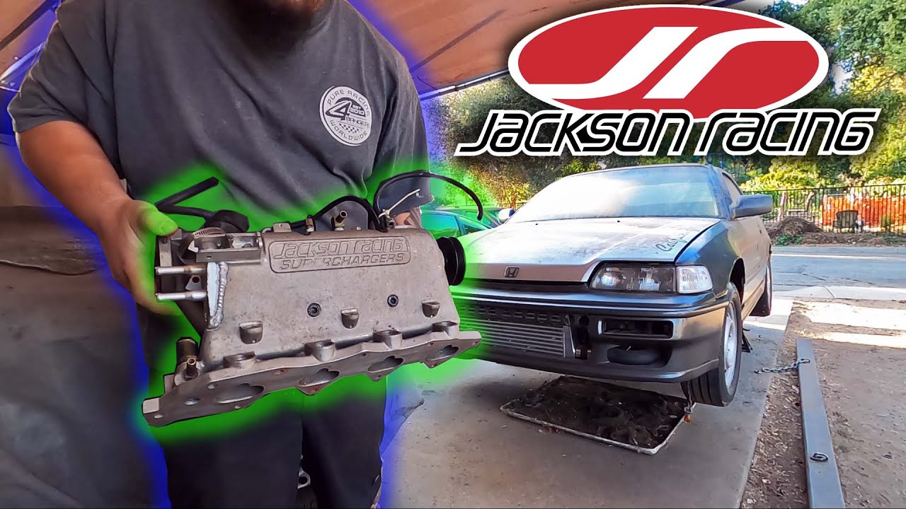 B-SERIES Jackson Racing SUPERCHARGER INTERNAL Cooler!