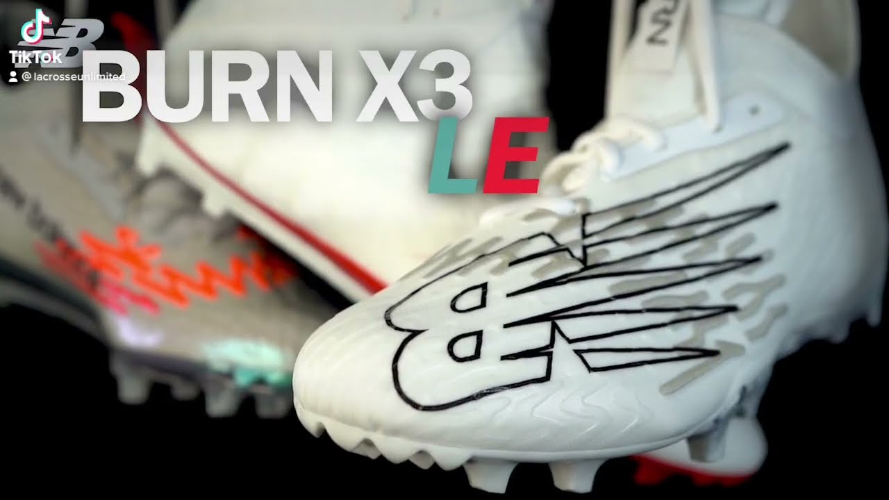 The New LE BurnX3 Cleats | Lacrosse Unlimited