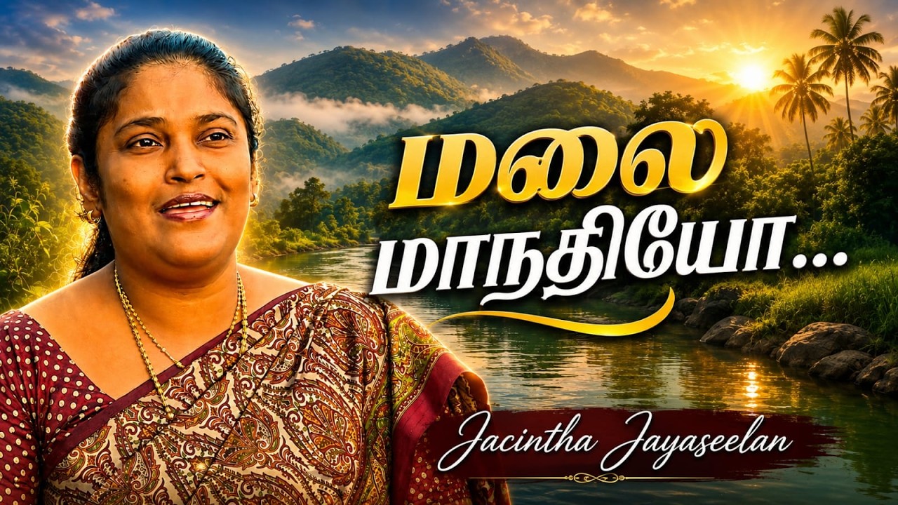 Malai Manadhiyo (மலை மாநதியோ) | Sis.Jacintha Jayaseelan | Ennalumae Thudhipen | Tamil Christian Song