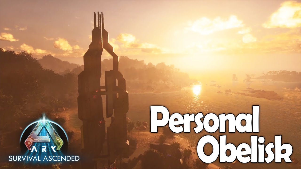 Personal Obelisk - Speed Build - Ark Survival Ascended ASA Base Build