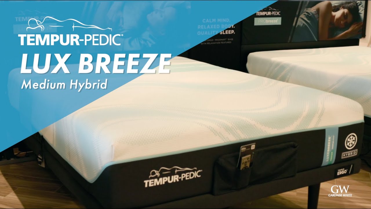 Tempur-Pedic Luxe Breeze Medium Hybrid Mattress Expert Review
