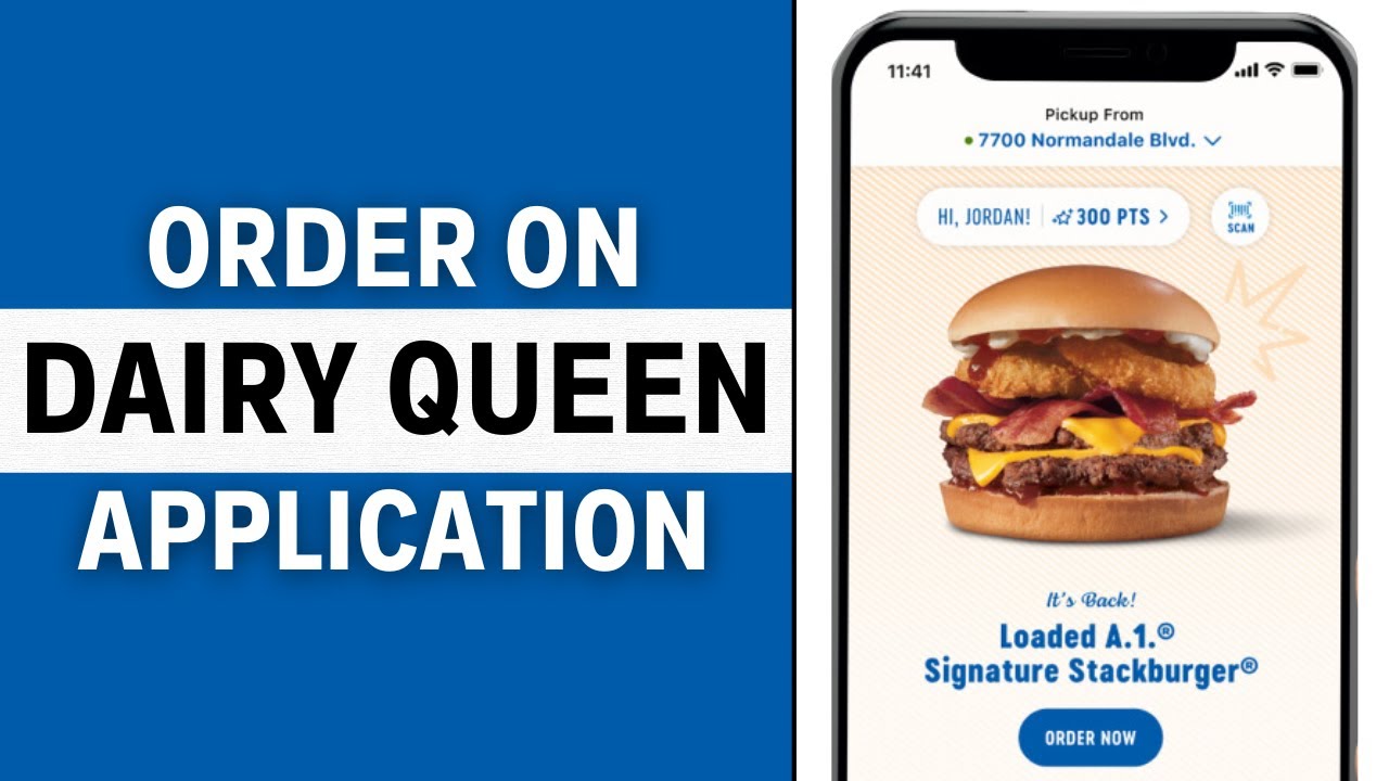 How to Order on Dairy Queen App?