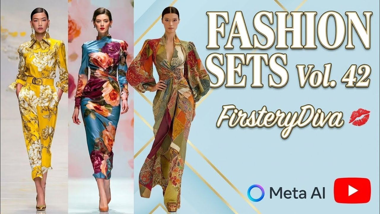 When Elegance Commands the Runway | Fashion Sets Vol. 42 | FirsteryDiva 