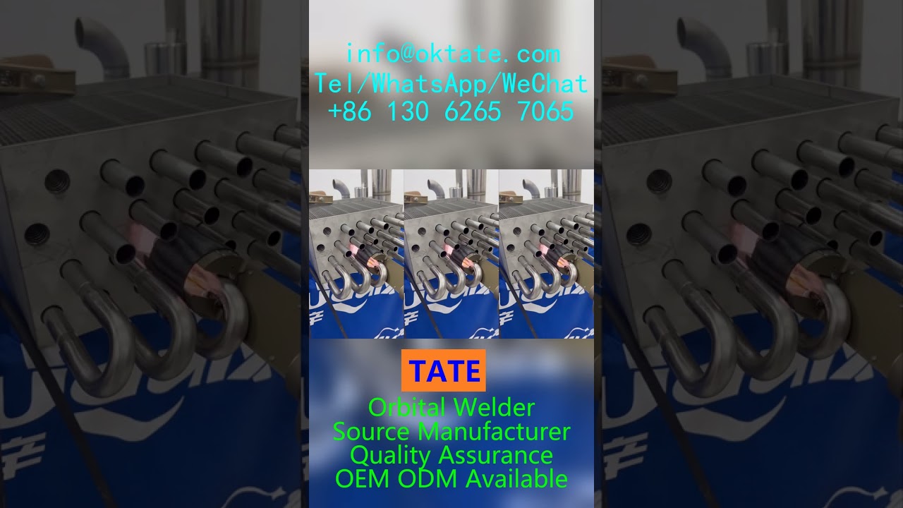 TATE Orbital Welding Machines for Export  Bulk Orders at Competitive Prices in Europe Germany France