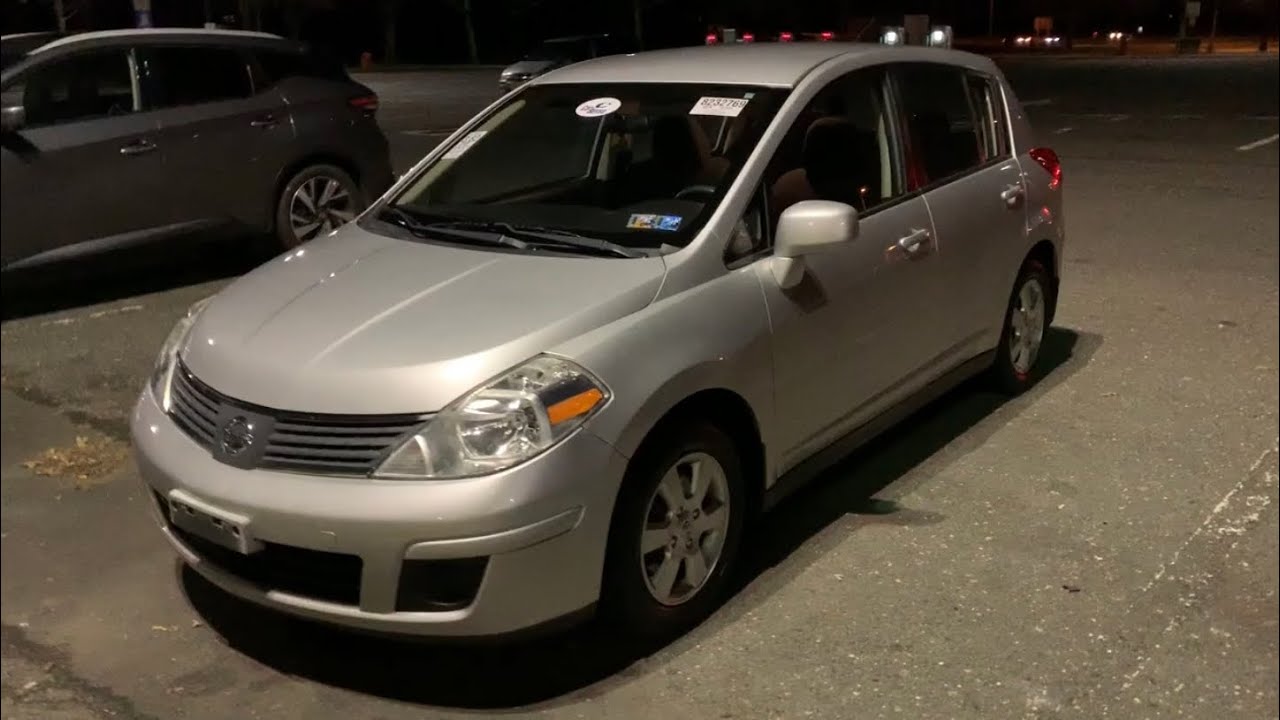 Nissan Tiida Versa с аукциона манхейм за 2400$ мотор 1.8, 2009 года