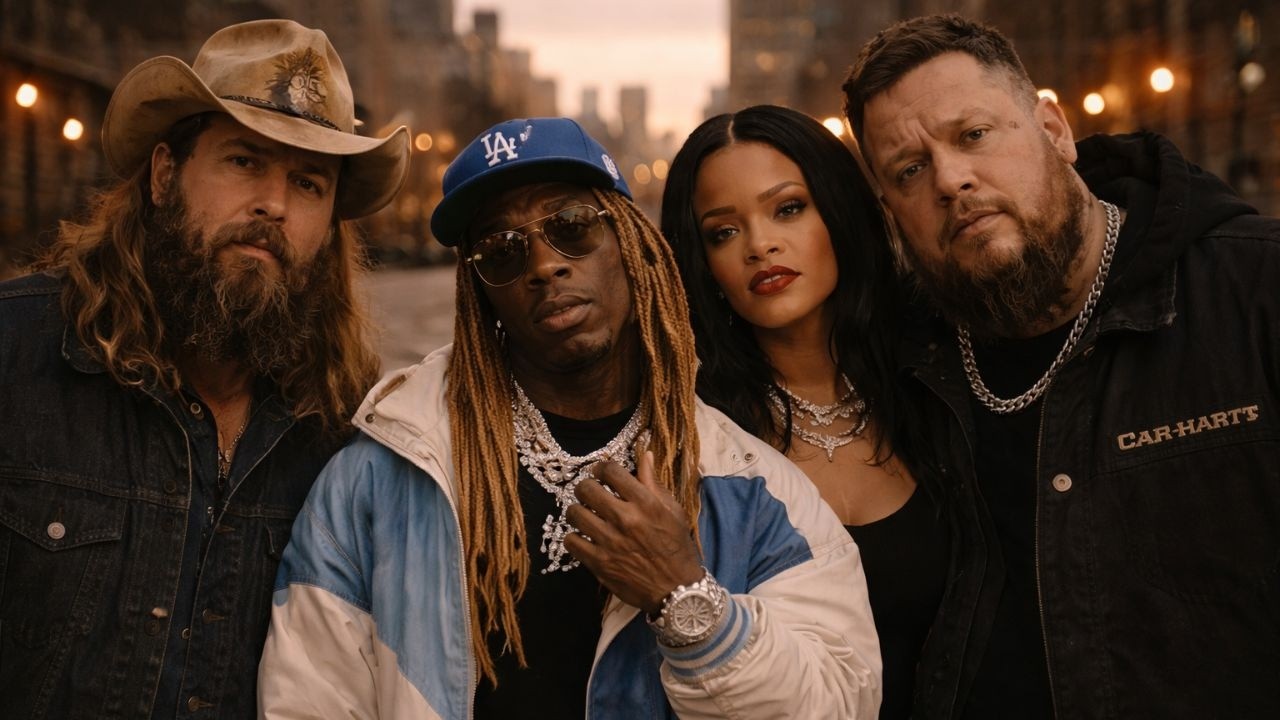 Chris Stapleton ft. Jelly Roll, Rihanna & Lil Wayne – Don’t Forget My Name | Fan Made Music