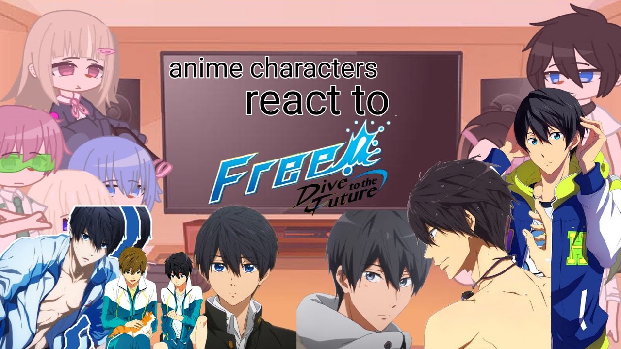 anime charactors react to || 3/8 || free!