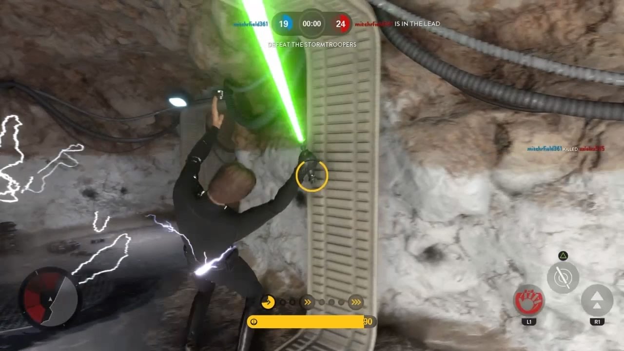 Star Wars Battlefront | Luke Is So Good! | Awesome Hero Hunt Match!