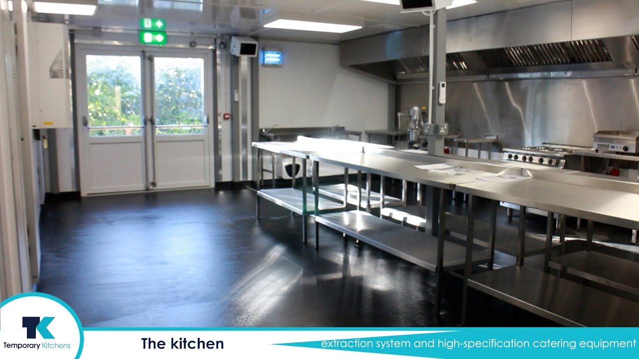 Large Scale Project at a Wedding Venue - Temporary Commercial Kitchens