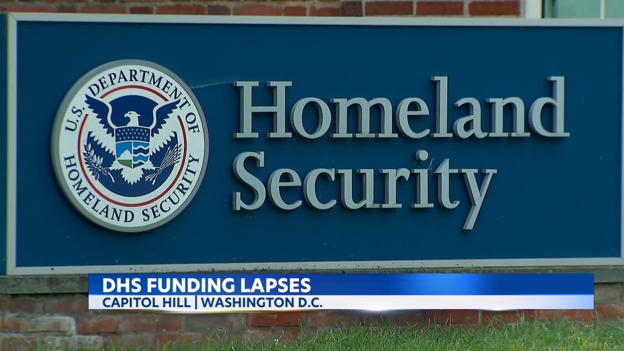 Federal funding halt hits Homeland Security; workers unpaid