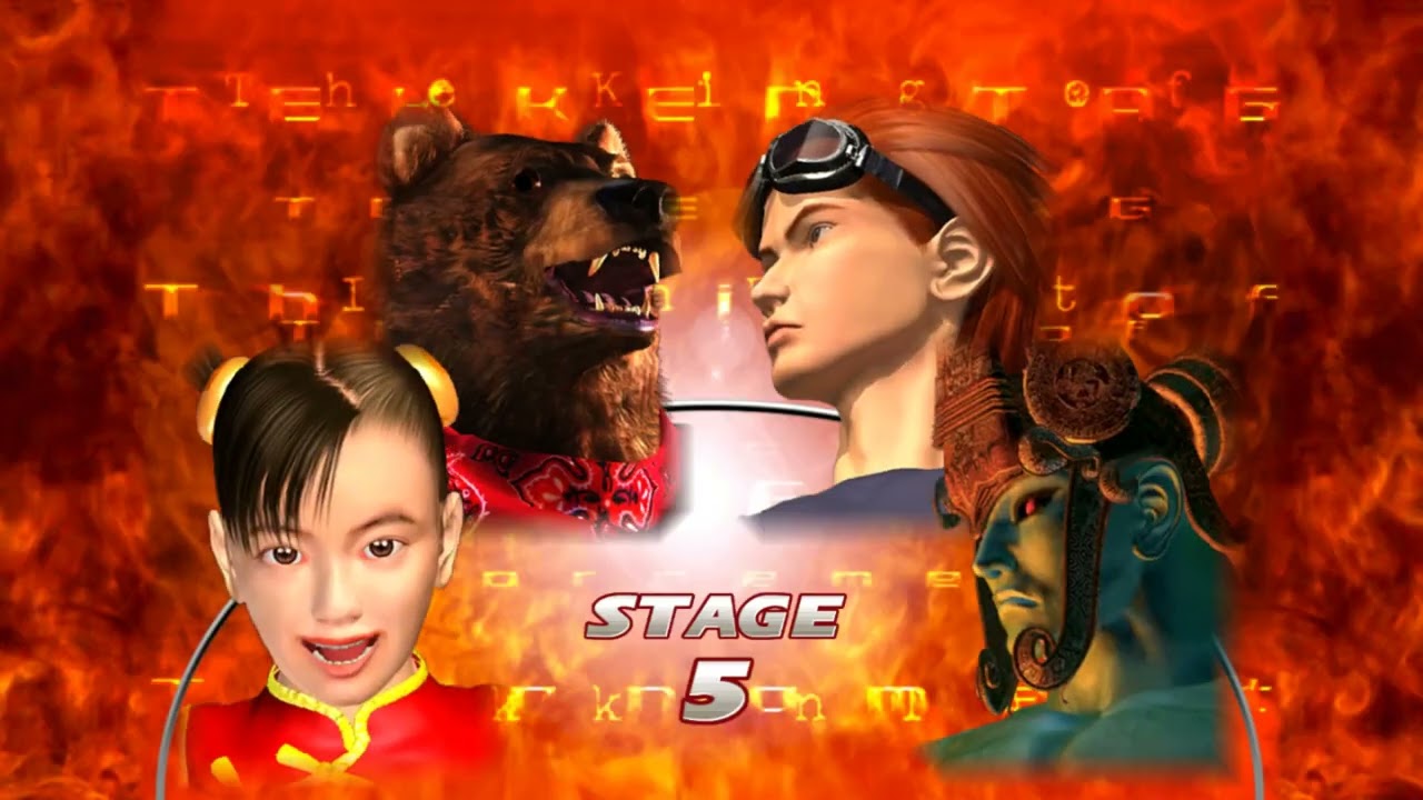 Tekken Tag Tournament HD Time Attack - Kuma & Ling Xiaoyu (RPCS3)