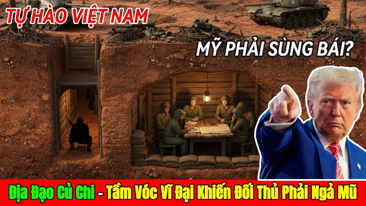 Sự Thật Chấn Động: Tại Sao Mỹ Đưa Địa Đạo Củ Chi Vào Giáo Trình Quân Sự Bắt Buộc?