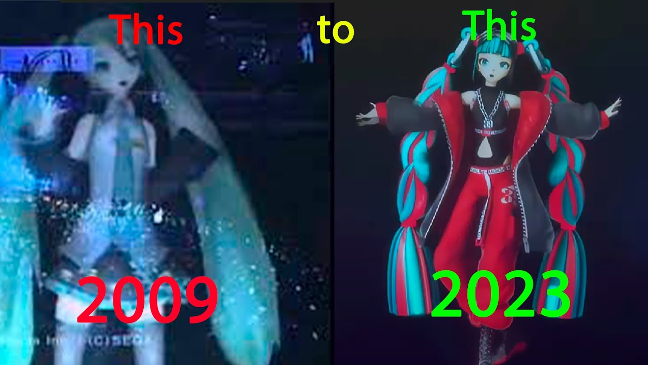 Hatsune miku live evolution(2009/2023)