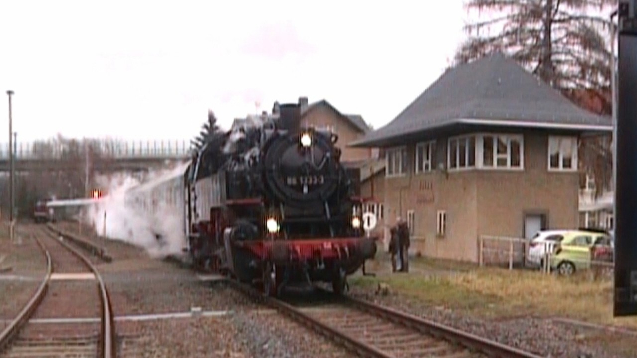 Mit Dampf und Diesel durch das Müglitztal hinauf nach Altenberg am 20.02.2016
