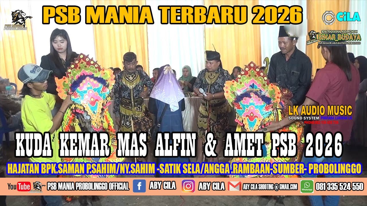 KUDA KEMBAR PSB MANIA HAJATAN SATIK SELA RAMBAAN