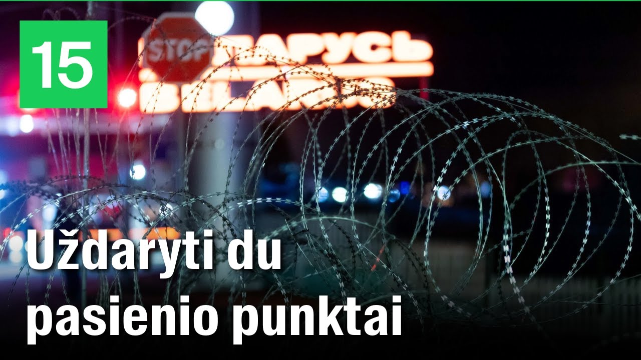 Pamatykite: vidurnaktį uždarytas Lavoriškių ir Raigardo pasienio punktai