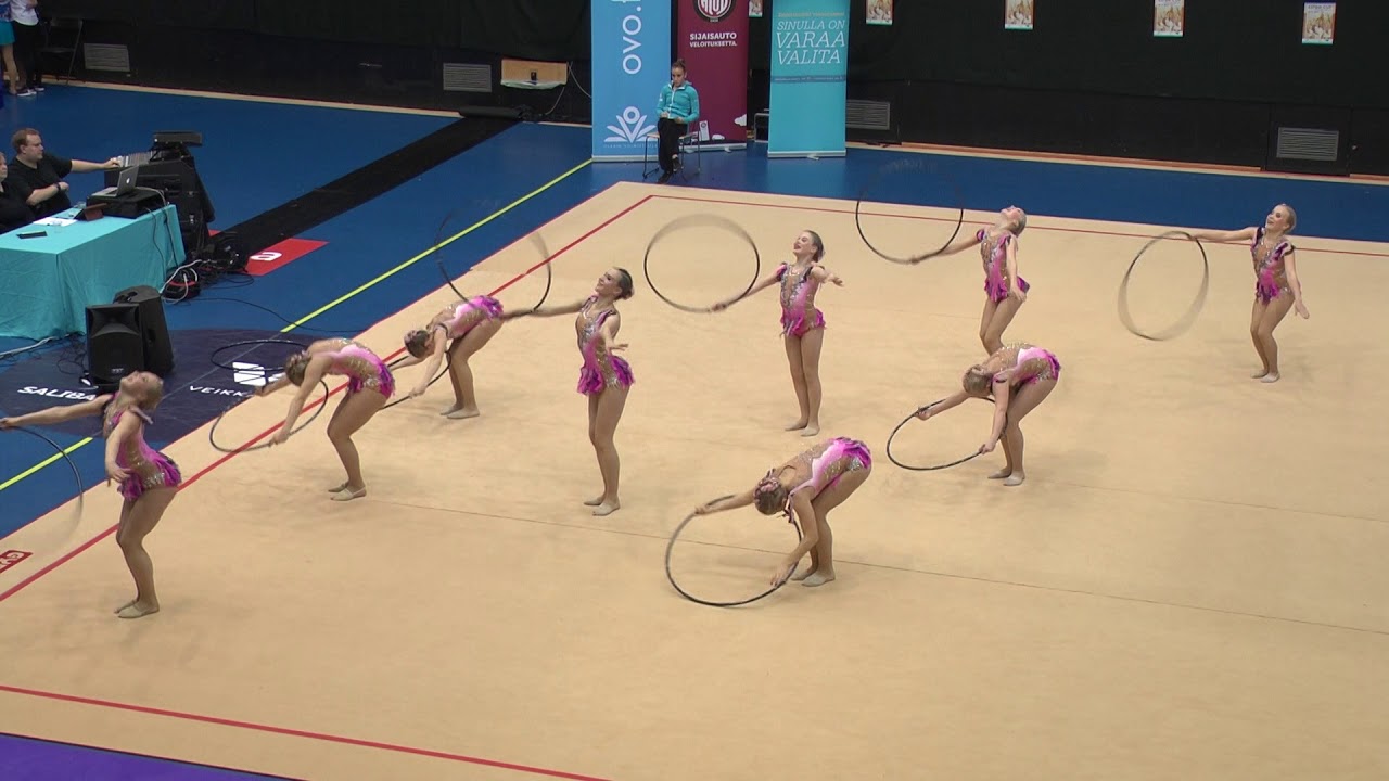 Keravan Naisvoimistelijat ilona, Espoo cup 2017
