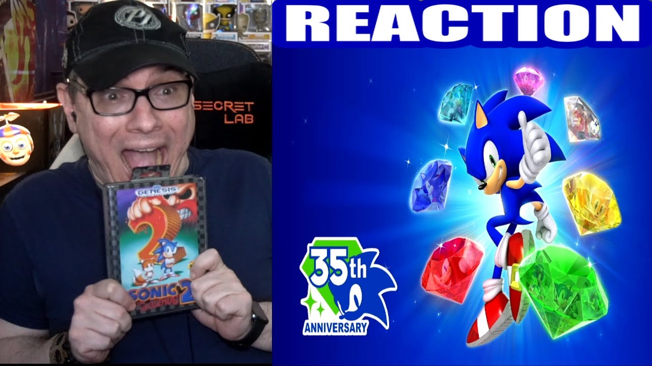 Реакция на 35-летие Sonic