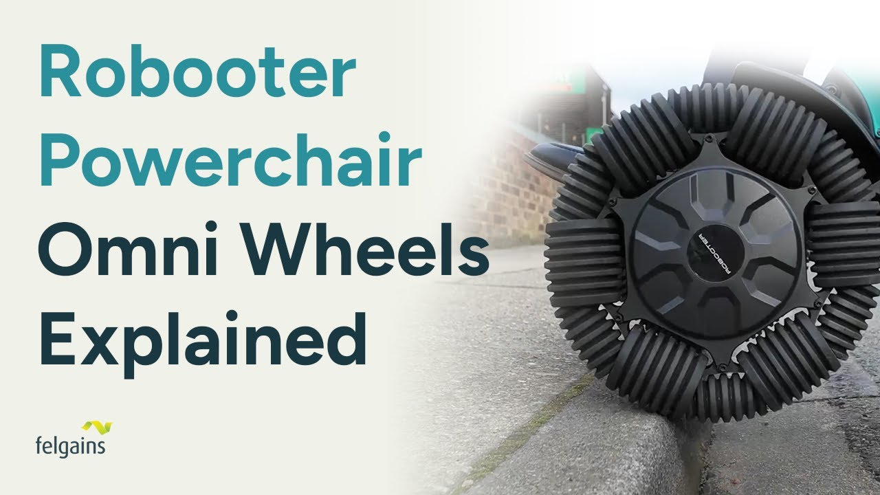 Объяснение всенаправленных колес Roboter Powerchairs — как они работают?