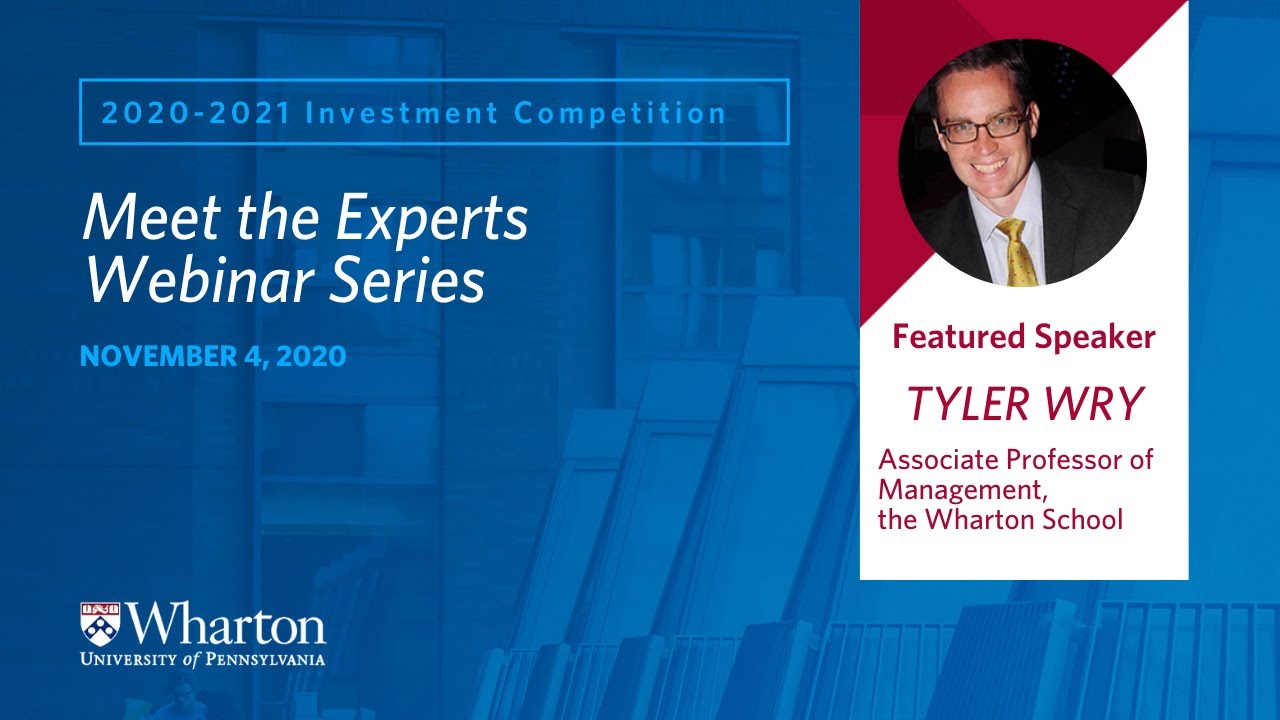 Dr. Tyler Wry on How to Think Entrepreneurially During a Competition