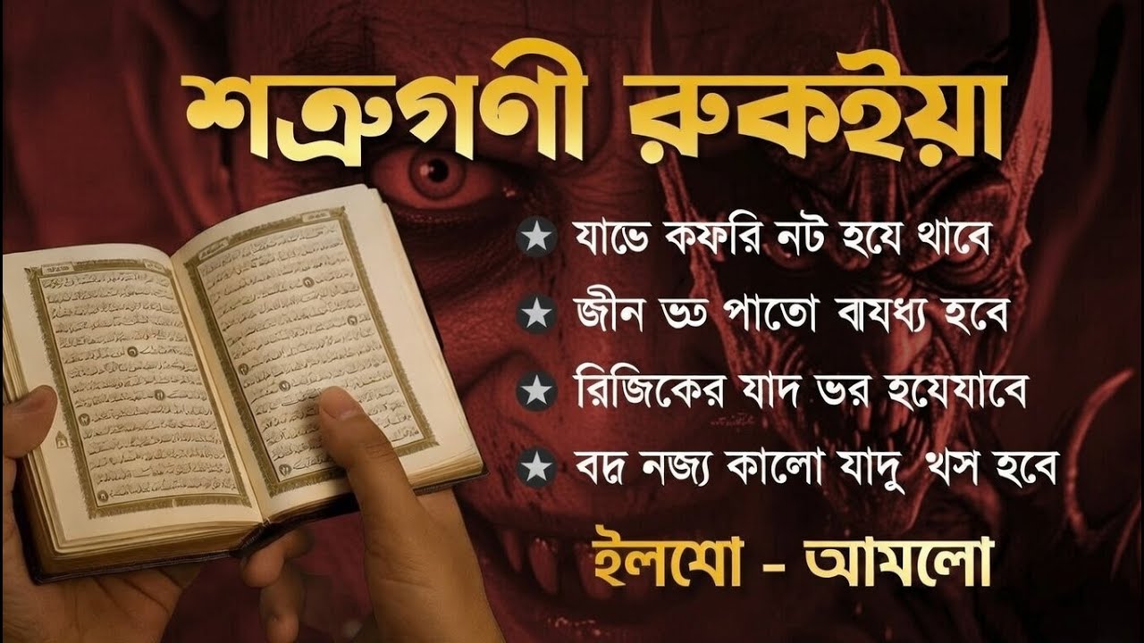 শক্তিশালী কোরআনিক রুকিয়াহ | বদ নজর ও যাদু ধ্বংস করার কার্যকরী রুকইয়া | POWERFUL RUQYAH AYAT