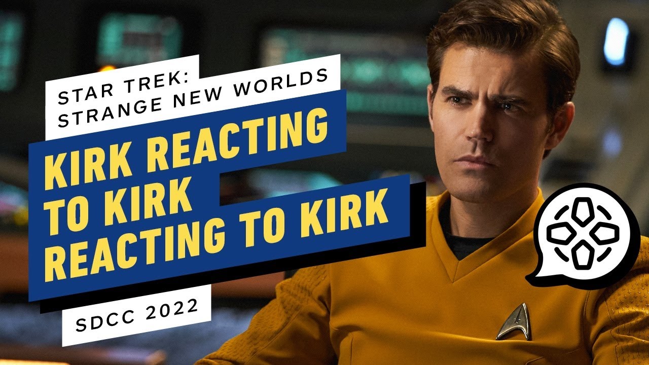 Star Trek: Strange New Worlds: Paul Wesley Reacts to William Shatner’s Reaction | Comic Con 2022