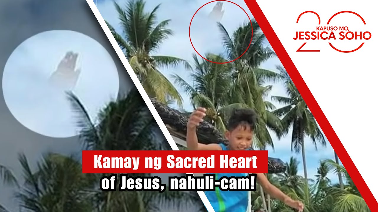 Kamay ng Sacred Heart of Jesus, nahuli-cam! | Kapuso Mo, Jessica Soho