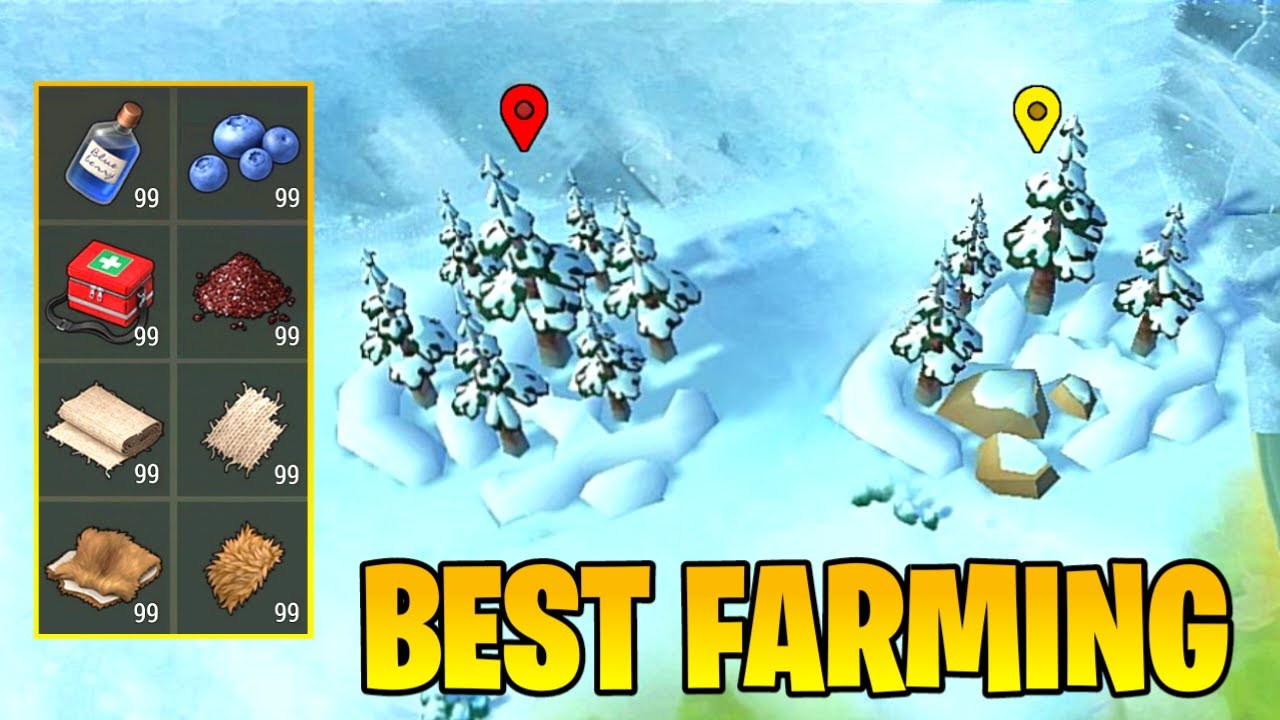 EASY FARMING IN SNOW ZONE AS A BEGINNER NORTHERN REGION - Last Day on Earth: Survival