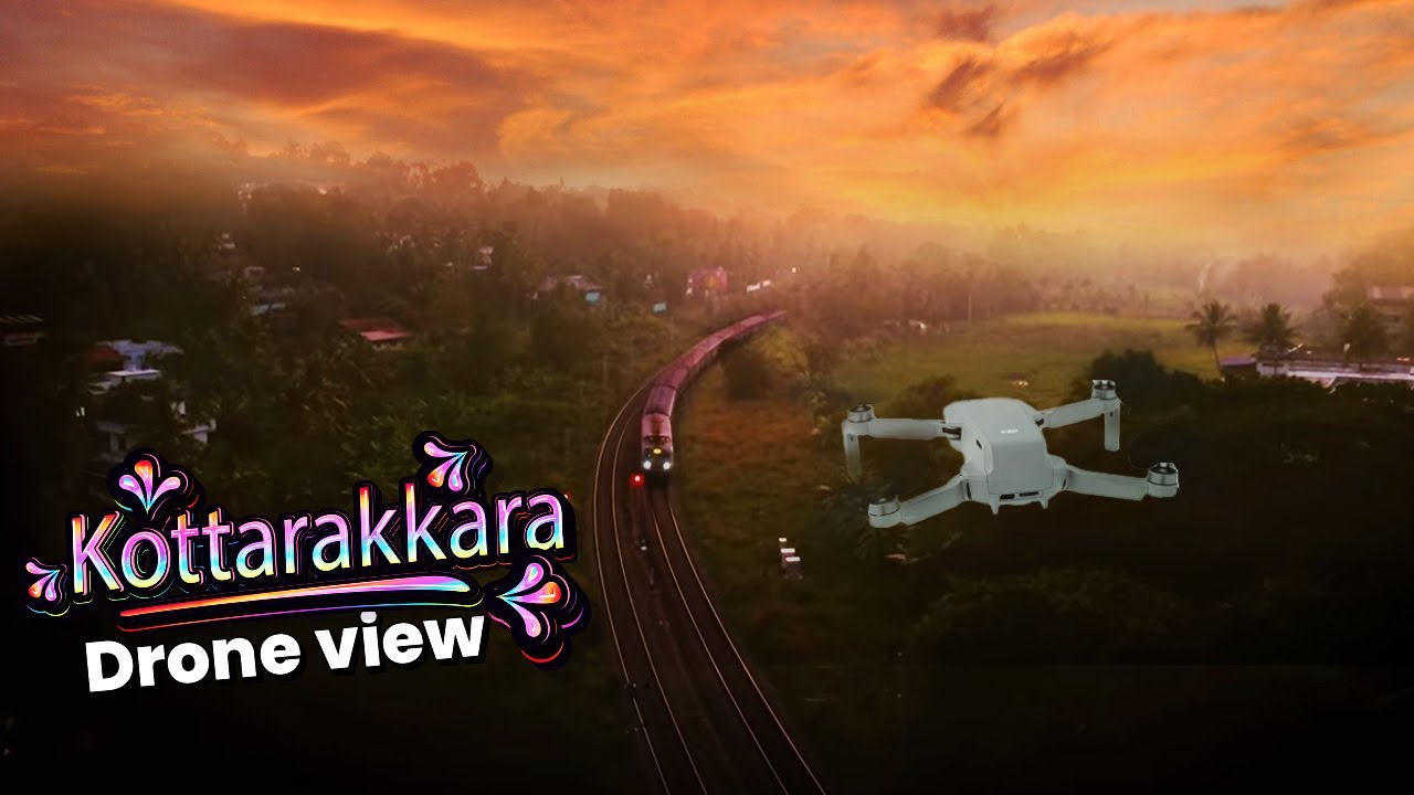 kottarakkara Drone | കൊട്ടാരക്കരയിലെ കാഴ്ചകൾ | chanthamukk kottarakkara | STAANVLOGS