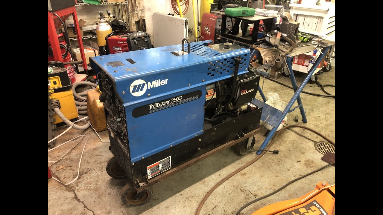 Miller Trailblazer 250G Welder Generator Walk Around