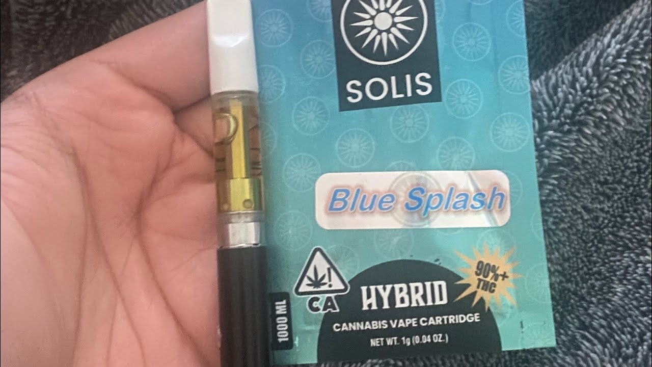 Solis Blue Splash Hybrid Distillate Cartridge Review | Decent Budget Cart? OFF THE RADAR REVIEWS