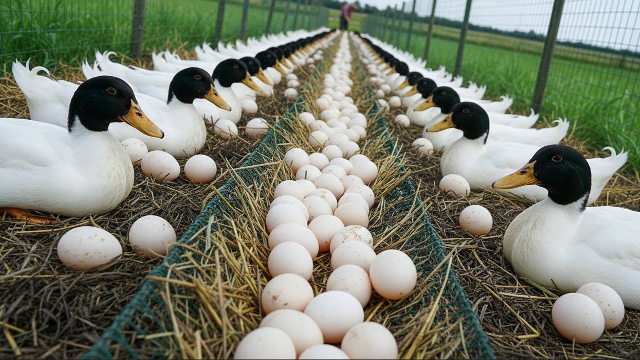 How to raise ducks for eggs and meat for home business - Mastering organic duck farming